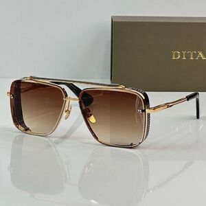 Sunglasses DITA MACH SIX men's square metal frame fashion sunglasses women's